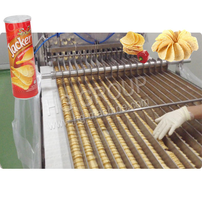 Los fundamentos de una línea de producción de papas fritas