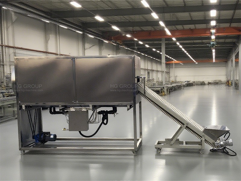 Línea de producción de palomitas de maíz