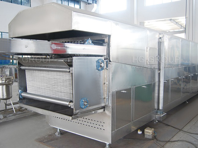 Línea de producción de patatas fritas compuestas