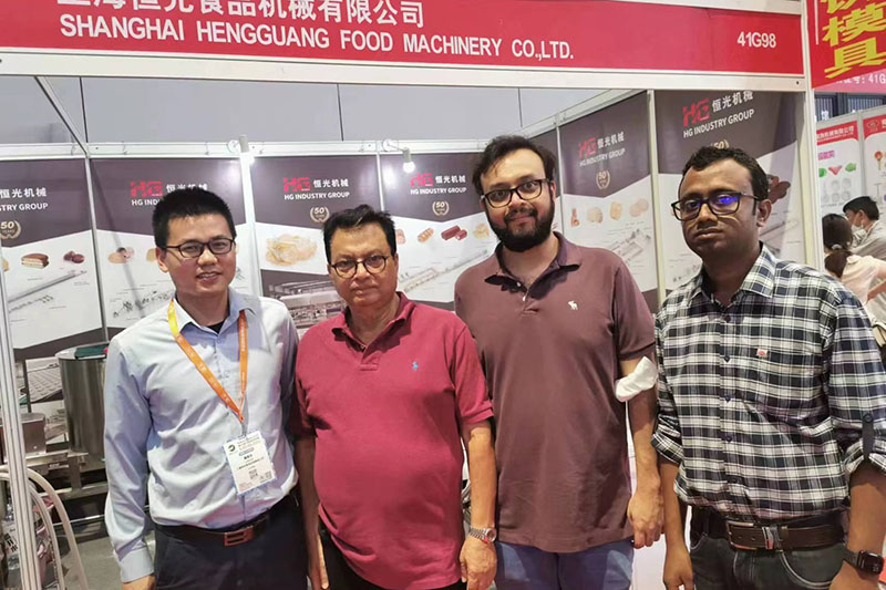 Shanghai Hengguang Food Machinery participa en la Exposición Internacional de Panadería de China