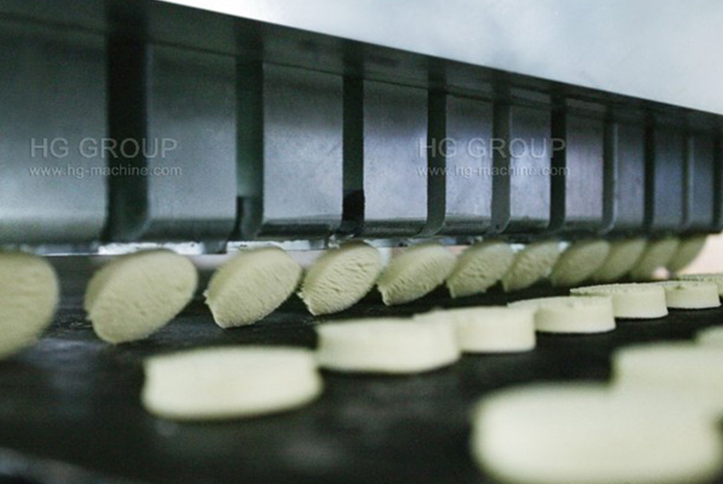 Línea de Producción de Cookies Rellenas