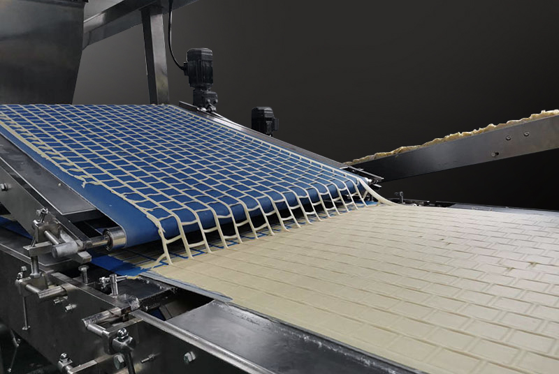 Línea automática de producción de galletas blandas / duras/soda