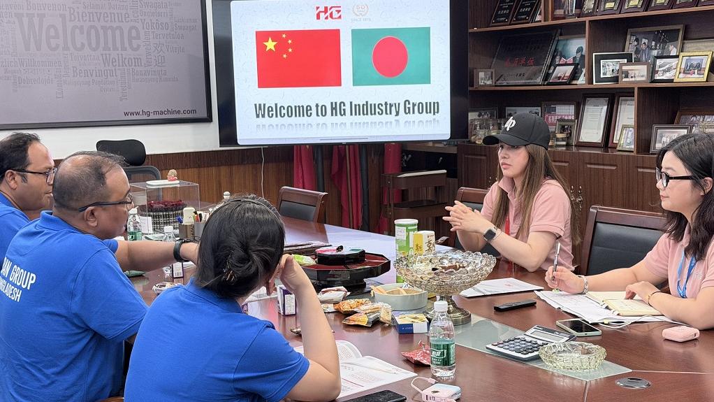 Pran, la empresa alimentaria líder de Bangladesh, visita HG