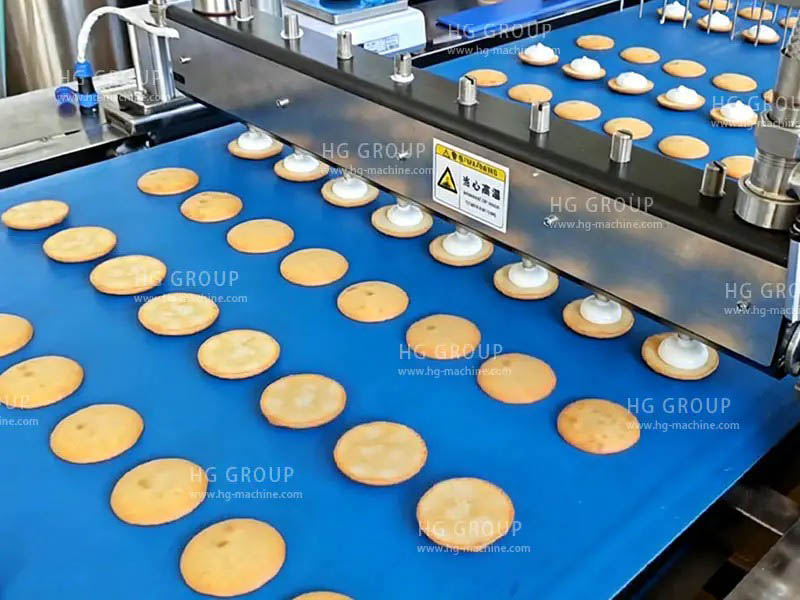 Línea de producción automática de pastel de chocolate