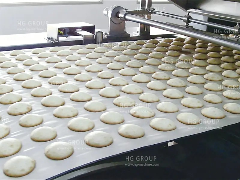 Línea de producción automática de pastel de chocolate