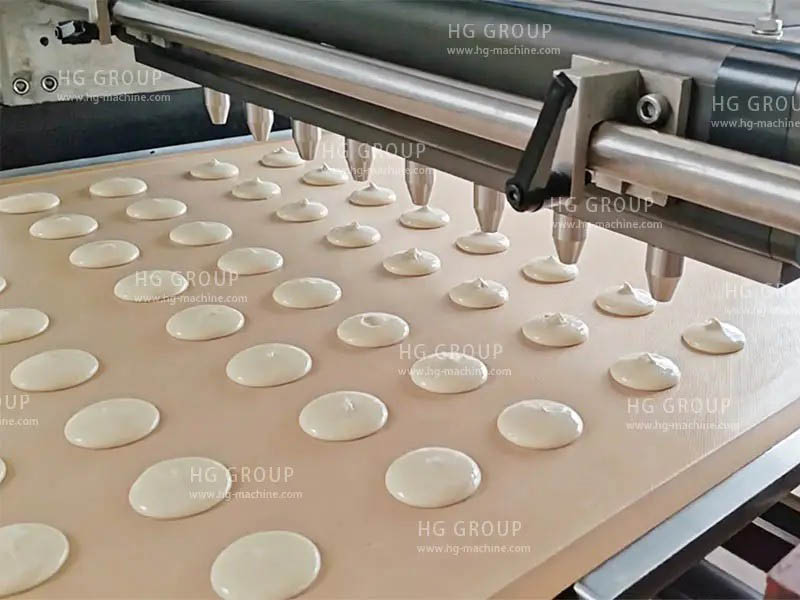 Línea de producción automática de pastel de chocolate
