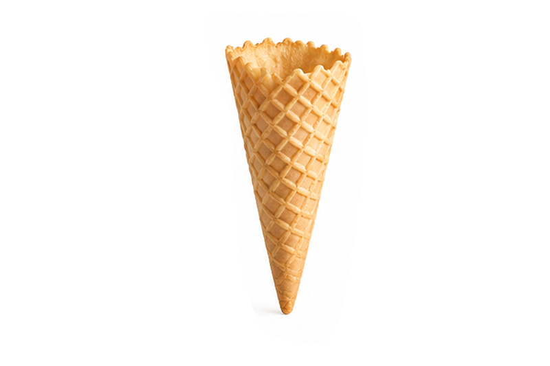 Línea automática de producción de conos de helado