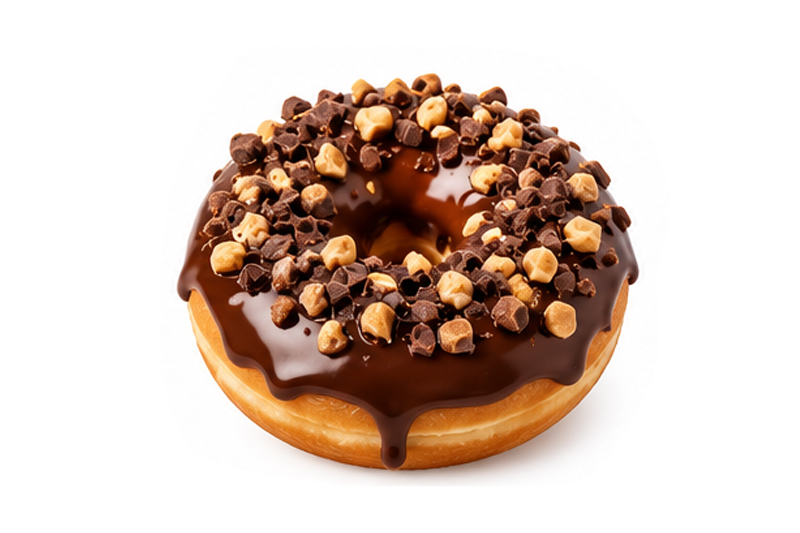 Línea automática de producción de donuts