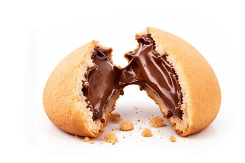 Línea de producción automática de galletas rellenas o sándwich