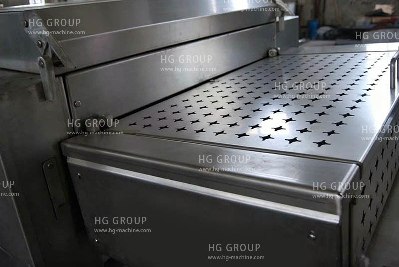 Línea automática de producción de pan croissant