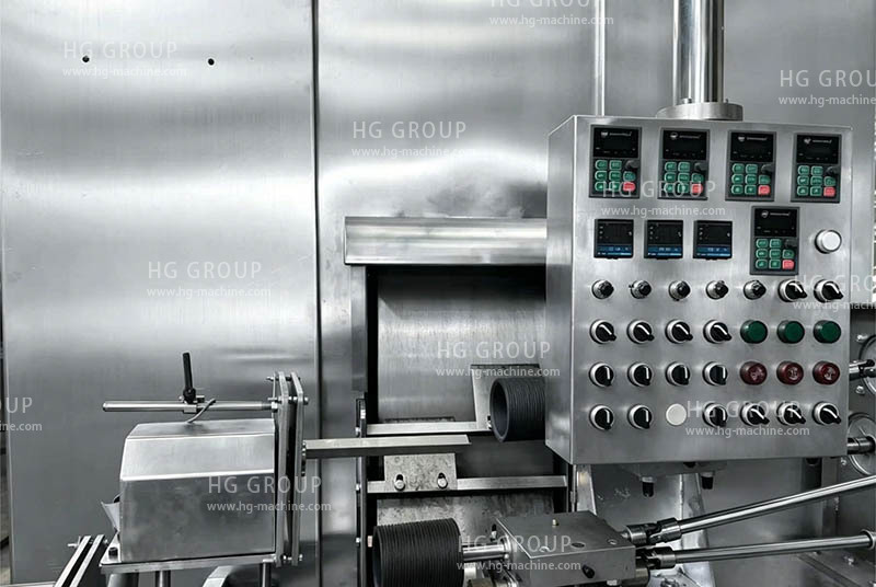 Línea automática de producción de pan croissant