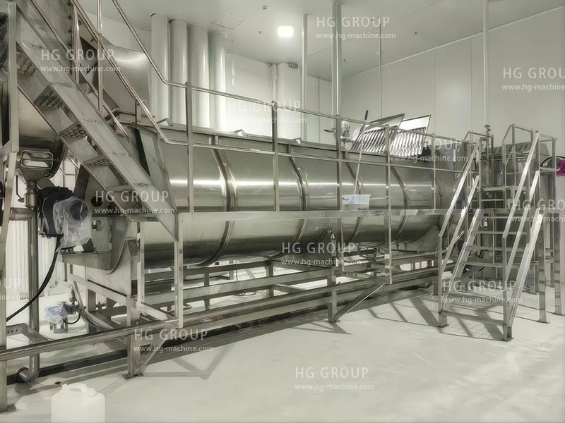 Línea automática de producción de polvo de patata